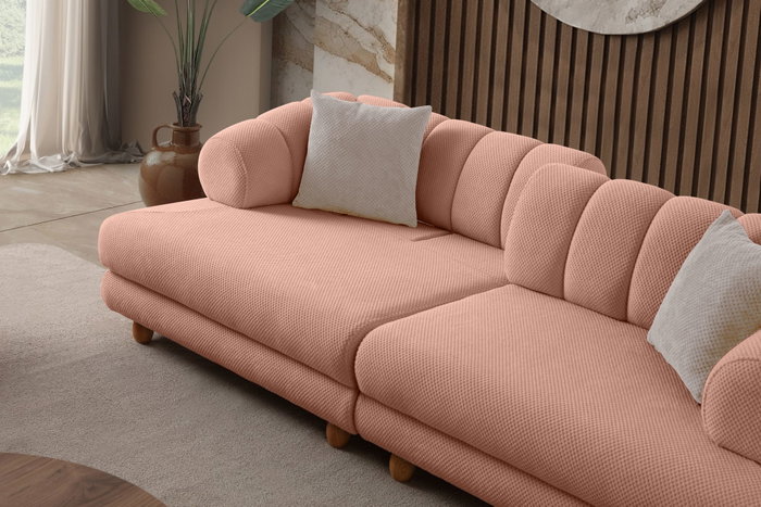 Atelier Del Sofa Gloria - Powder Sofá de 3 Plazas